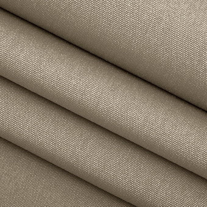 RSH DECOR: Sunbrella Pillow Covers Set of 2 | Covers Only - 20" x 12" | Outdoor Lumbar Pillow Covers Crafted with Sunbrella Performance Fabric | Canvas Taupe