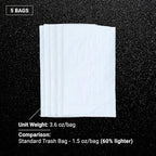 Sandbaggy Large Sandbags - Size: 25" x 40" - Thick Heavy Duty Contractor Bags, Heavy Duty Garbage Bags, Dumpster Bag, Construction Trash Bags, 6 mil (5 Bags)