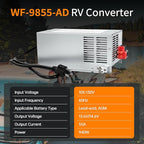 Upgrade WF-9855 55 Amp RV Power Converter Charger, Replace for RV Camper WF-9800 Series, WF-9855, WF-9855-AD, WF-9855-MBA, for Lead-Acid Battery 1 Year Warrant