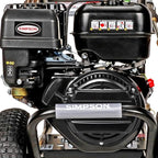Simpson 4400 PSI Gas Pressure Washer, 4.0 GPM Commercial Power Washer, Cold Water, 50' Hose, PowerShot, 49-State Compliant (PS60843)