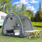UNP Bike Storage Shed Tent, Portable Outdoor Bike Storage with 210D Oxford Thick PU4000 Waterproof for 1/2/3/4 Bikes, Bike Covers Storage Shed Tent for Bicycles, Lawn Mower, Garden Tools