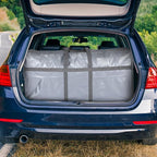 6 Pcs 66 Gallon Large Moving Bags with Zipper and Handles Foldable Storage Duffle Bags Heavy Duty Extra Large Totes for College Dorm Travel Clothes Blankets Bedding Moving (Silver)