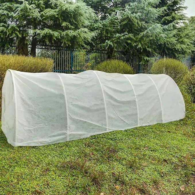 Agfabric Plant Covers Freeze Protection Row Cover 1.2oz 14'x25' Frost Blanket for Freeze Protection,Frost Cloth for Vegetables,White