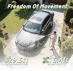 Pressure Washer, Power Washer with Foam Cannon,High Pressure Cleaning Machine with 4 Nozzles for Car, Patio, Driveway,Fences,Decks