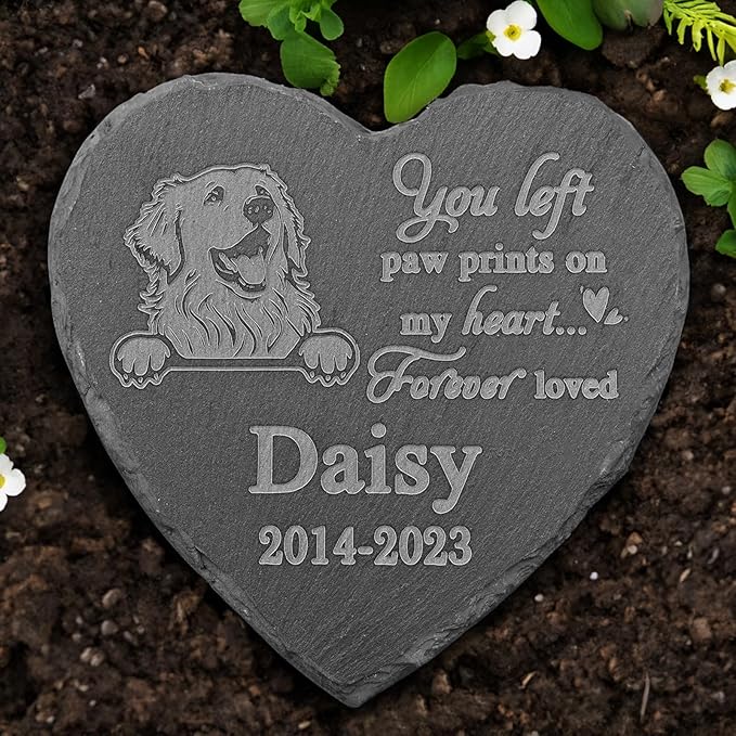 Pyrenean Mountain Memorial Stone, Pyrenean Mountain Statue, Pyrenean Mountain Memorial Plaque, Pyrenean Mountain Memorial Gifts, Pyrenean Mountain Sympathy Gift, In Memory of Pyrenean Mountain