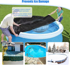 Pool Pillows for Above Ground Pools, 5 x 5 ft Cold-Resistant Swimming Pool Air Pillow, 0.3mm Thick Pool Closing Kit for Winter, Pool Cover Pillow Float Balloon for Winterizing