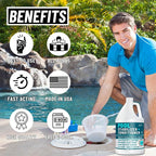 Pool Stabilizer - Cyanuric Acid Pool Stabilizer, Liquid Chlorine Stabilizer for Pool Chemicals, Swimming Pool Conditioner Stabilizer, Pool Stabilizer for Salt Pool & Chlorine, 1 Gallon