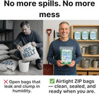 Thawtful Pet Safe Ice Melt – Pet Friendly Ice Melt, Snow Melt – Green Granules with CMA, Melts to −12°F (−24°C) - Driveway Salt & Sidewalk Salt for Ice (10 qt. - 21.3 lb.)