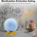Amazing Gemstone Blue Calcite Crystal Ball with Stand - 2" Inches Crystal Sphere Meditation Balls for Witchcraft and Decorative Balls