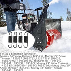 Snowblower Extension Spring 1736469YP Spring Replaces Murray 165X112 165X112MA 1736469 722423 Simplicity Snapper (4 pcs)