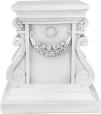 Design Toscano NG314105 Statuary Garden Base Riser, Medium, Classic Plinth