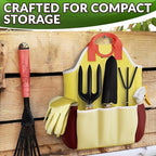 10 Pcs Garden Tool Set for Women – Ergonomic Lightweight Gardening Hand Tools with Convenient Little Bag, Sturdy Metal Garden Tools Set, Easy Handling for Outdoor Plant Care, Gardening Kit for Women