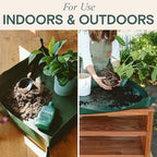 ARBER Repotting Mat – 30" x 30" Repotting Mat for Indoor Plants – Waterproof Planting Mat for Potting, Indoor Succulent, Gardening, Pruning, Soil Mixing – Plant Mat for Mess Control