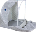 Durasage Portable Steam Sauna for Home - Personal Full Body Detox Sauna Tent with 800W Steam Generator, 60-Min Timer, Foldable Design & Chair for Relaxation