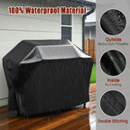 Grill Cover for 51 Inch Charbroil Performance Series Griddle, Waterproof Outdoor Griddle Cover for Char Broil 4 Burner Propane Gas Grill - 51 x 23 x 42 Inch