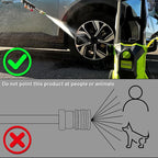 Pressure Washer, Power Washer with Foam Cannon,High Pressure Cleaning Machine with 4 Nozzles for Car, Patio, Driveway,Fences,Decks