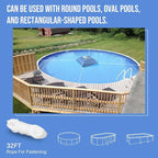 BEWAVE Pool Pillow, Winterizing Air Pillow for Above Ground Winter Swimming Pool Covers, 4 x 4 Ft