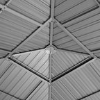 TOOLPORT Hardtop Gazebo 13x13 ft with Steel Roof - Approx. 3.54x3.54 in Aluminium Poles