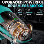 Cordless Pressure Washer for Makita 18V Battery, 800 PSI Portable Handheld Power Washer with Brushless Motor, 6-in-1 Nozzle, 3 Level Adjustable for Car Yard Fence Wall Cleaning (Battery Not Included)