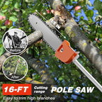 52cc 6-in-1 Gas Powered Weed Eater with Hedge Trimmer & Pole Saw - Multi-Attachment Brush Cutter,2-Stroke Lightweight Trimming Machine for Yard Maintenance