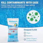 Doheny's Super Pool Shock | Pro-Grade Chlorine Shock, Quick-Dissolving, Fast-Acting 68% Cal-Hypo Granular Pool Shock | 24 x 1lb Bags, Proudly Made in The USA