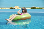 Jasonwell Giant Kiwi Pool Party Float Inflatable Pool Floats Tube Rafts with Fast Valves Summer Beach Swimming Pool Lounge Decorations Toys for Adults & Kids