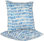 Outdoor Throw Pillows Waterproof Set of 2 Patio Pillows 18×18 Inch Decorative Pillows for Bed, Couch, Sofa and Patio Furniture