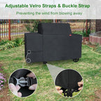 Grill Cover Fits Traeger Grills Woodridge Pro Electric Wood Pellet Grill and Smoker TFB97JLH,Outdoor Full-Length Heavy Duty Waterproof 600D Cover Compared to Traeger BAC776