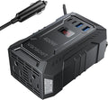 400W Car Power Inverter DC 12V to 110V AC Inverter with PD 30W/15W USB C+2*USB A Ports & 2 AC Outlets, Car Plug Adapter Outlet for Laptop/Phone/Road Trip