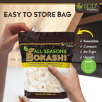 All Seasons Bokashi Compost Starter 2 lbs (1 Gallon) - Dry Bokashi Bran for Kitchen Compost Bin, Compost Food Pet Waste Quickly & Easily with Low Odor by SCD Probiotics