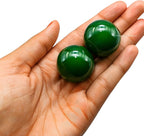 Amazing Gemstone Dark Green Aventurine Crystal Ball - 1 Inches Crystal Sphere Meditation Balls for Witchcraft and Decorative Balls - Crystals and Healing Stones Beginners Gift (Pack of 1)