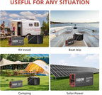 1500 Watt Pure Sine Wave Power Inverter DC 12V to 120V AC, with 2 AC,18W USB, and 30W Type-C Charging Ports, Car Solar Power Inverters with LCD Display for Home RV Truck, Surge 3000W(1500W-12V)
