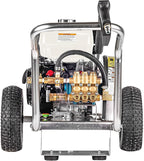 Simpson Cleaning 4200 PSI Gas Pressure Washer, 4.0 GPM Power Washer for Commercial Use, Honda Engine, 50-Foot Hose, Aluminum Water Blaster, 49-State (ALWB60828)