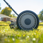 American Lawn Mower Company 1815-18 18-Inch 5-Blade Push Reel Lawn Mower, 18-Inch, 5-Blade, Black
