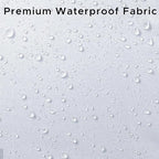 22 x 22 Outdoor Pillow Insert Set of 4 Large Square Patio Furniture Pillows for Porch Couch Fall Throw Pillow Inserts Premium Decorative Stuffer Pillows Waterproof White Sofa Cushion
