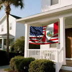 Vintage American America Usa Peruvians Peru Flags For Outside Yard 3x5 Ft Double Sided Printed 100d Polyester Lightweight Garden Welcome Outdoor Banner Brass Grommets