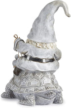 Roman Giftware Inc., Garden Collection, Gnome Riding Turtle Statue, 11.5" H, Decorative, Garden Gift, Home Outdoor Decor