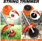 52cc 3 in 1 Gas String Trimmer with Gas Hedge Trimmer,2-Stroke Brush Cutter Gas Powered,Gas Weed Eater Trimmer for Weeds and Grass