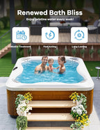 32 Oz Shock Oxidizer for Hot Tubs, Spa Chlorine-Free Shock Oxidizer, Suitable for All Spa & Hot Tubs Types