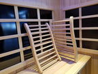 S-Shape Universal Sauna Backrest (Canadian Premium Hemlock Wood)