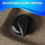 Aqualife Current Hot Tub, 4-Adult Capasity, Plug and Play Spa with Stainless Steel Heater and Free Clip on Cover for Protection