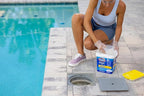 Clorox® Pool&Spa All in One XtraBlue Chlorinating Granules, Dual Action Sanitizer & Shock, Kills Bacteria (27 LB)