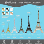 allgala Eiffel Tower Statue Decor Alloy Metal, and Size (15", Rose Gold)