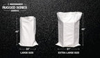 Sandbaggy Large Sandbags - Size: 25" x 40" - Thick Heavy Duty Contractor Bags, Heavy Duty Garbage Bags, Dumpster Bag, Construction Trash Bags, 6 mil (5 Bags)
