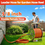 SPECILITE Garden Water Hose 20 ft x 5/8 in with Female to Female Connector, Small Leader Hose for Hose Reel, Heavy Duty, Flexible & Lightweight, Water Pipe, Outdoor Water Hose Extension Adapter