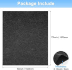 Outdoor Storage Shed Mat, 6 x 5 FT Garage Floor Mats with Reusable, Washable, Non Slip, Durable for Protects Garage Floors/Driveways/Entrance Doors/Deck [Gray]