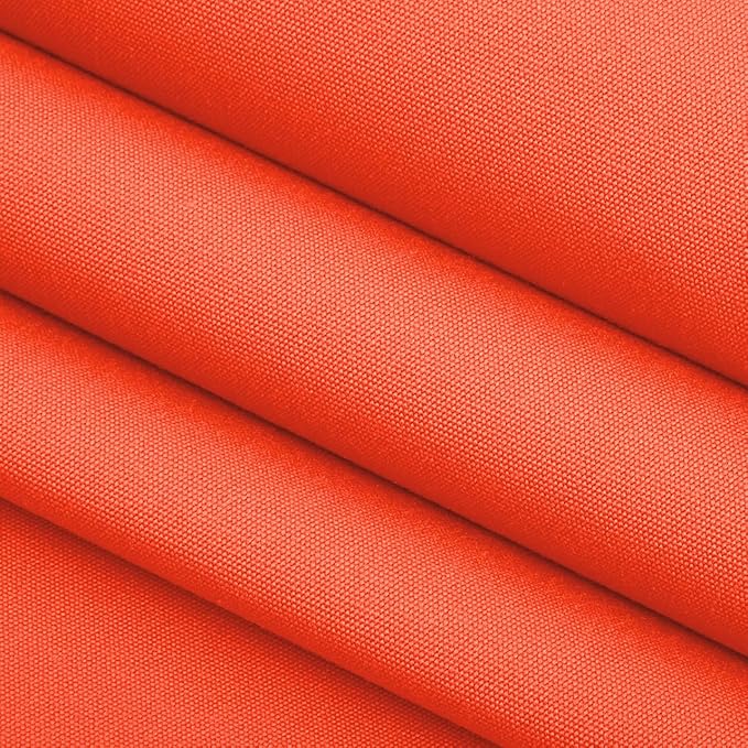 RSH DECOR: Sunbrella Square Throw Pillows Set of 4 | 20" x 20" | Water and Fade-Resistant Performance Fabric | Outdoor Pillow Covers with Down-Alternative Inserts | Canvas Melon