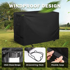 Griddle Cover for Blackstone Patio Series 2-Burner 28" Griddle with Air Fryer, Flat Top Grill Cover for Blackstone 28in 1962 Air Fryer Combo & Two Burners Grill