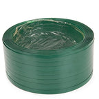 5/8"（16mm） Wide Green and 1000 feet Polyester Strapping Coil,1400 Pound Break Strength