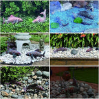 Set of 3 Outdoor Garden Koi Fish Sculptures & Statues Antique Copper Fish Yard Décor, Metal Koi Figurine Ornaments for Outdoors,Patio Decor,Backyard and Home Kitchen Decorations